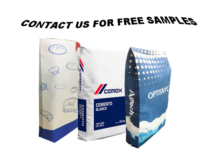 Custom Square Bottom Paper Bags Food Grade for Milk Powder
