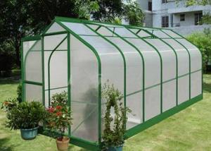 Buy cheap 6mm Hollow One Stop Gardens Greenhouse , Transparent PC Sheet Greenhouse product