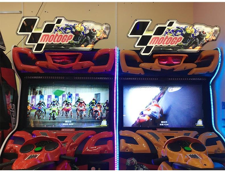 Adult Super GP Motorcycle Game Machine For Shopping Mall CE Certificated