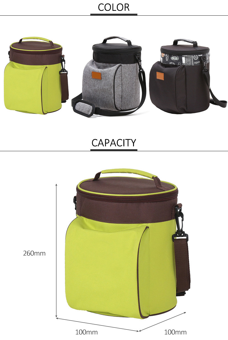 Wholesale Fashion Leakproof Customized Oxford Cloth Portable Bag