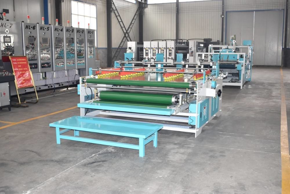 3.2kw Manual Corrugated Carton Folder Gluer Machine For PP Paper Box Making