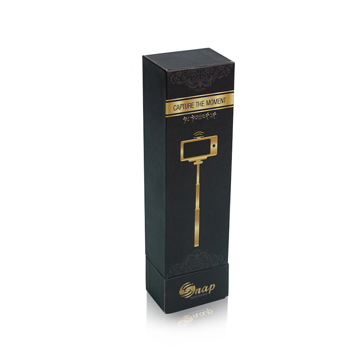 Custom Black Cardboard Slide Kraft Paper Gift Packaging Drawer Paper Boxes