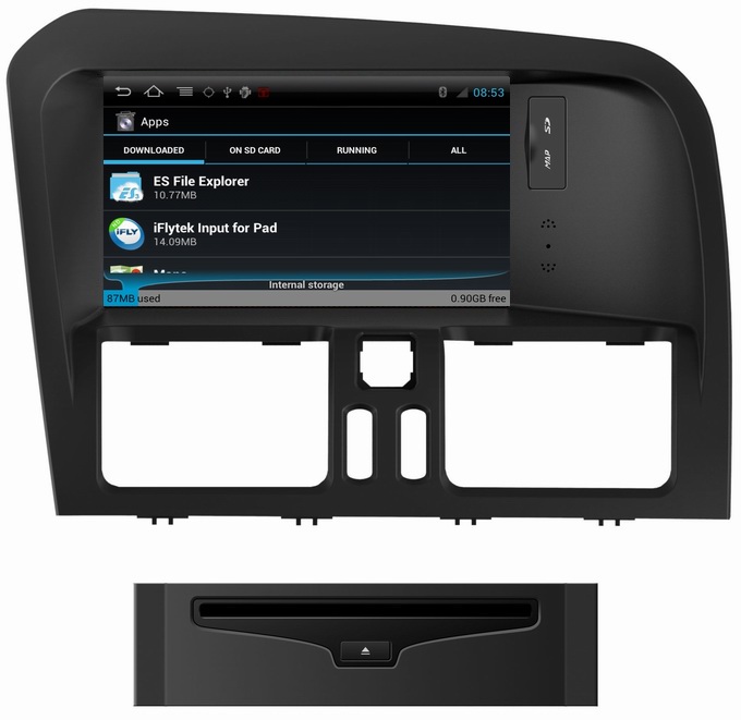 Ouchuangbo A8 Car Radio GPS Navi Multimedia Kit for Volvo XC60 2009-2012 with S150 Android 4.0 System OCB-272C