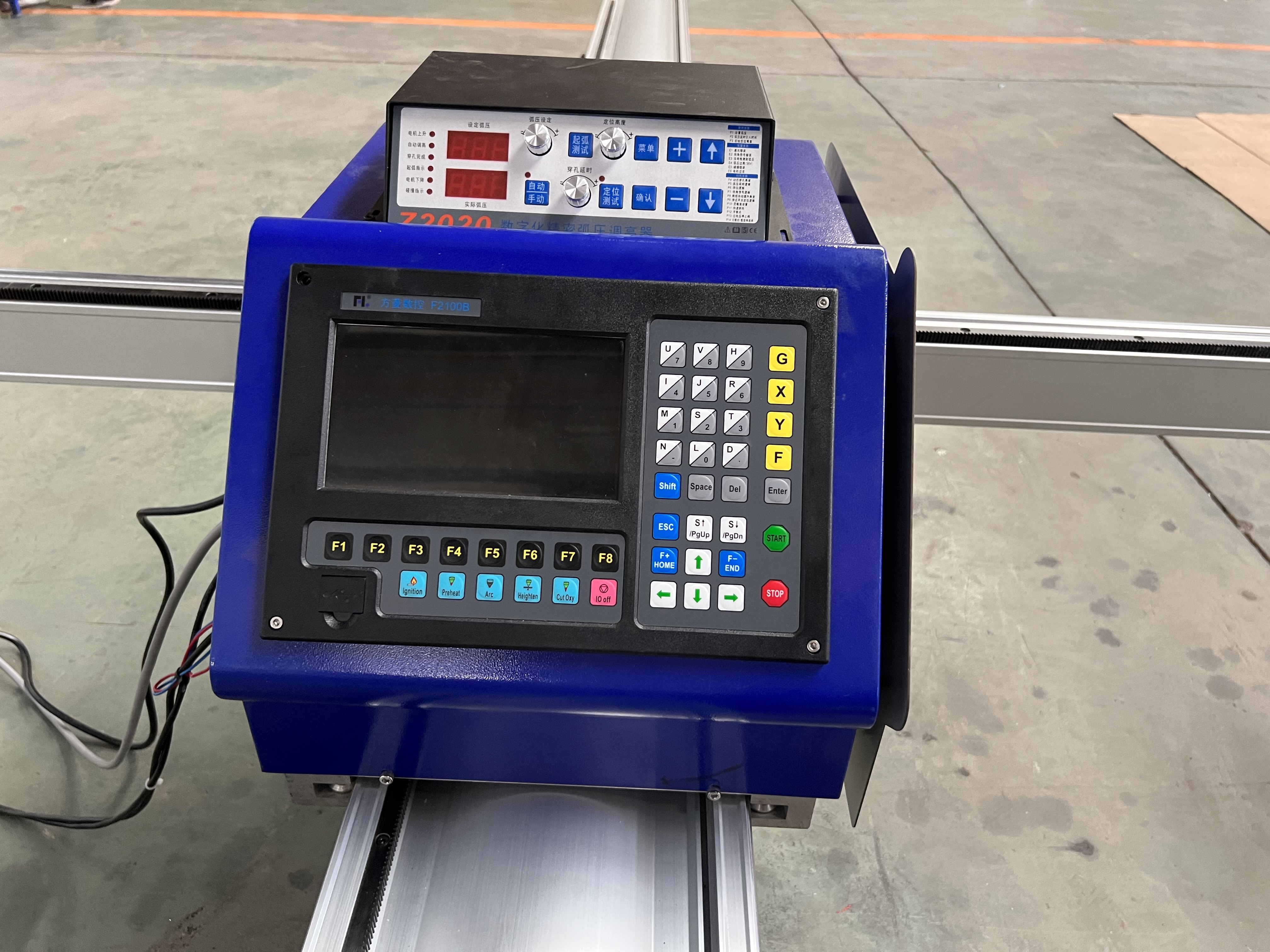 Mini Portable CNC Flame Cutting Machine 63A 120A 160A 200A For Building Material Shops