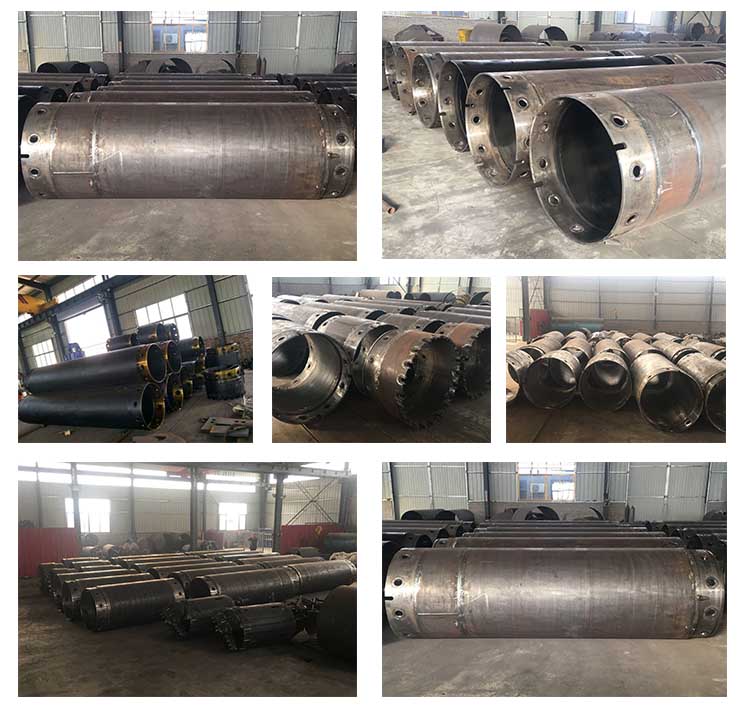 Rotary Drilling Q345B Steel Double Wall Casing , Drilling Casing Pipe