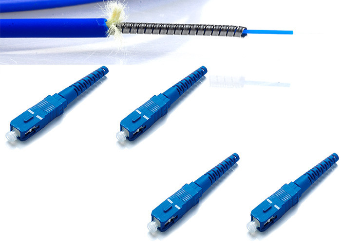 SC to SC Fiber Optic Patch Cord Rodent Proof Armoured Cable Jumper