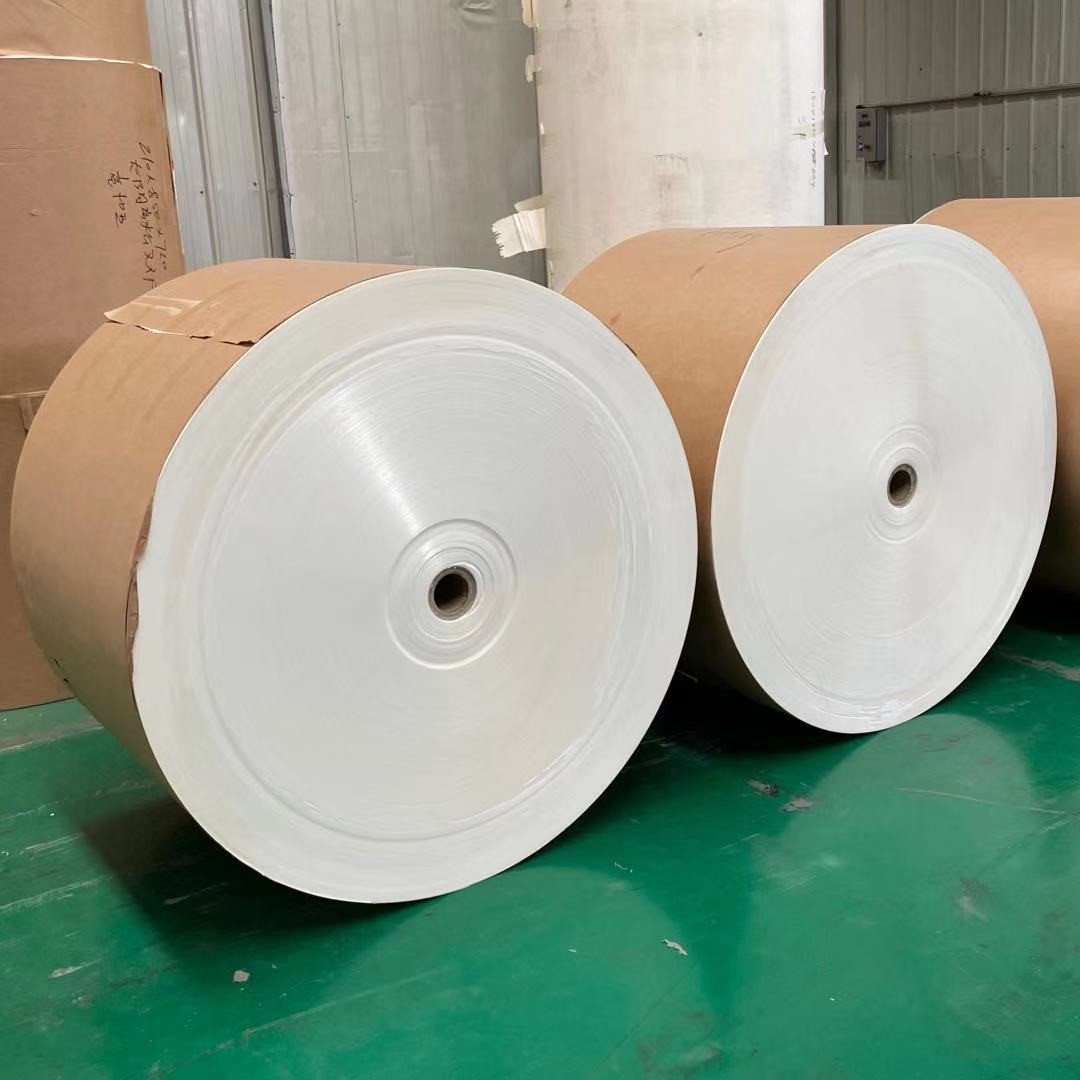 Folding Resistance PE Coated Paper Roll Waterproof For Beverage Cup