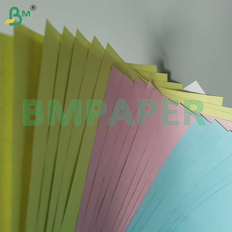 8 1 / 2 x 11 Multiple Colors Carbonless Paper Invoice Printing Paper 