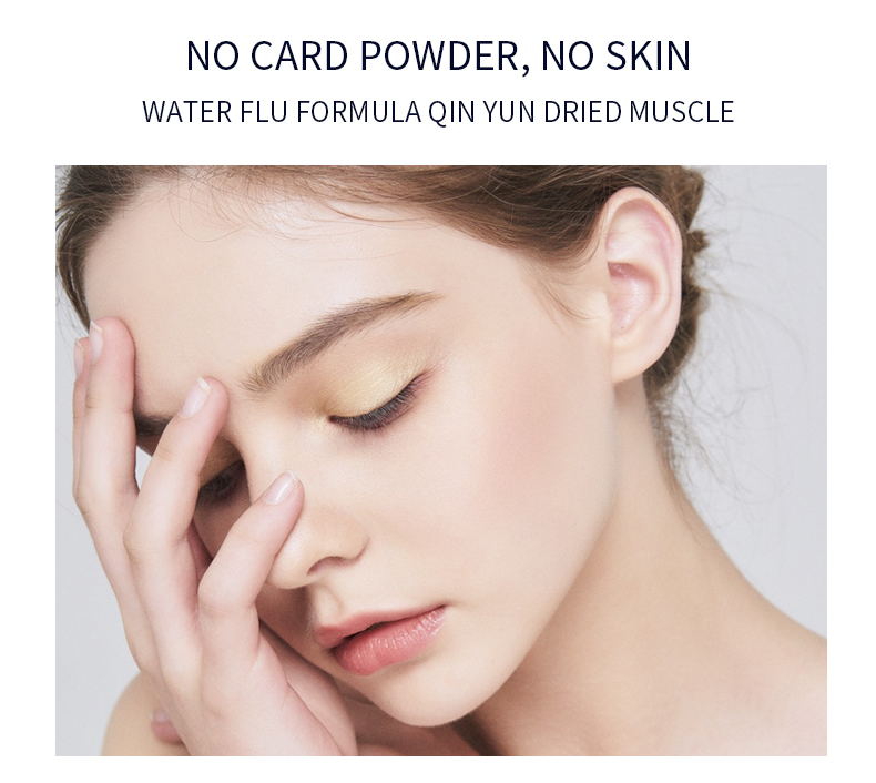 Shimmer Air Cushion BB Cream Face Makeup Cosmetics Butterfly Pressure Pump