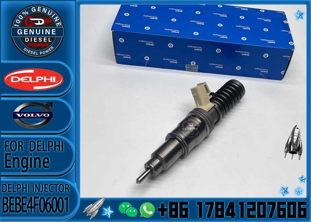 21246331 Excavator Engine D11 Fuel Injector 85003110 BEBE4F06001