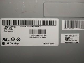 LM215WF3-SLQ1 LG Display 21.5" 1920(RGB)×1080 250 cd/m² INDUSTRIAL LCD DISPLAY