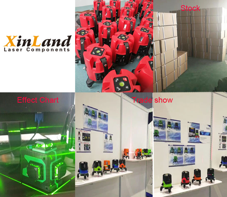 Waterproof Green Laser Level 12 Lines With Automatic Horizontal Line 360° 3D Horizontal And Vertical Cross Line