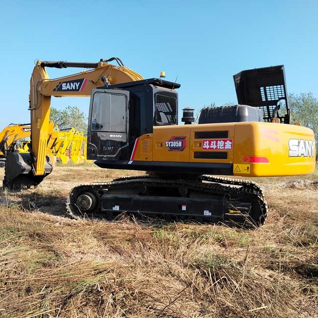 Used Excavator SANY SY305H Large Crawl Excavator 1.65m³ Bucket Capacity