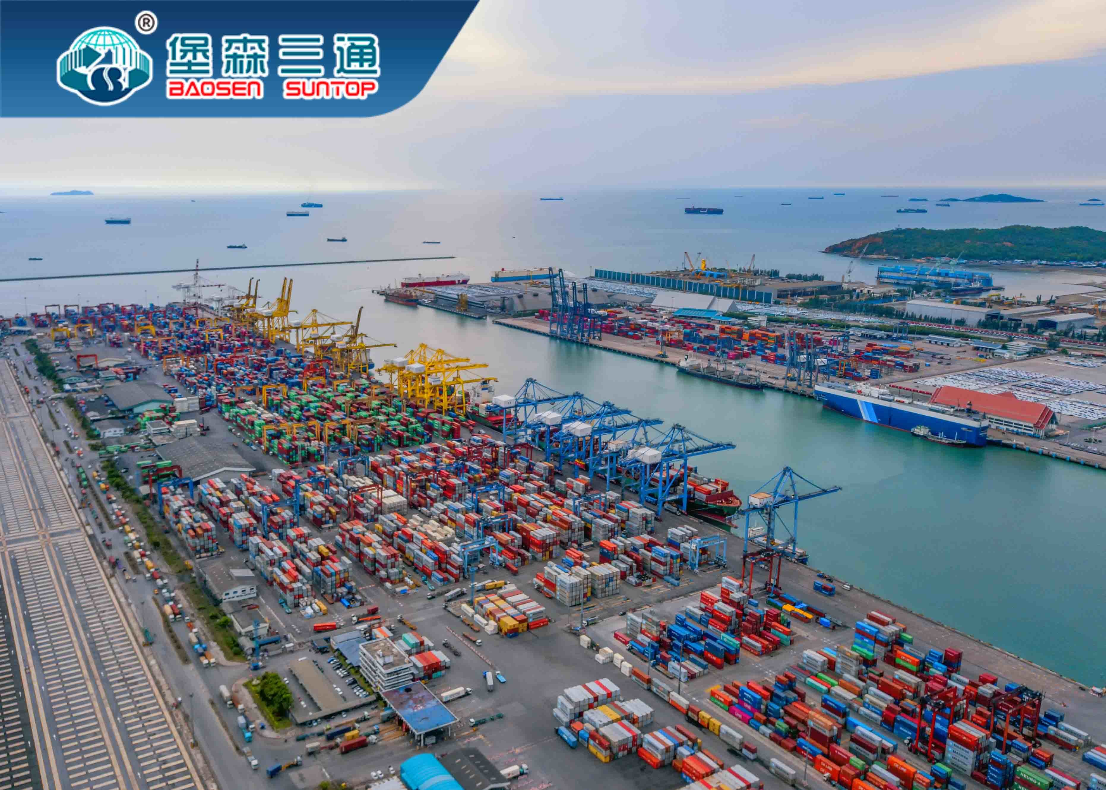 FCL Delivery International Freight Forwarder From China To Haiphong Southeast Asia