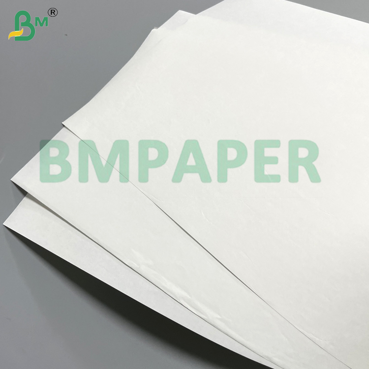 75g-190g High Strength Environmentally Friendly White Kraft Paper for Food Packaging & Bags