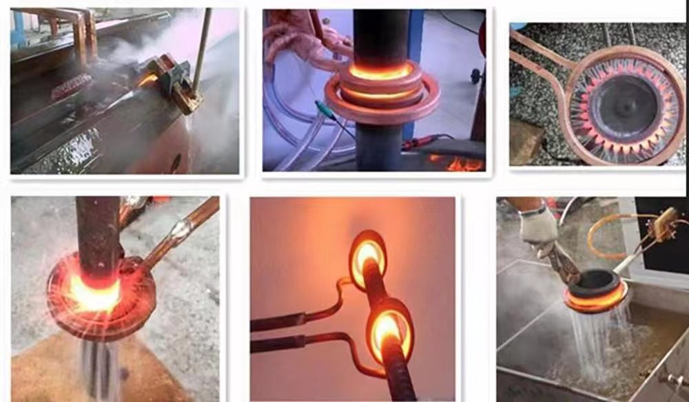 10-40Khz Full Digital Industrial Induction Heating Machine For Forging DSP-300KW