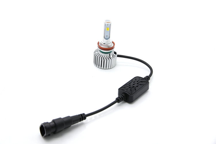 Tri- Colors T5 CSP Led Headlight H11 H7 9005 9006 Auto Led Headlight Bulb