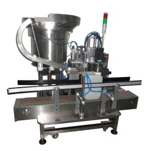 Buy cheap Full Automatic Pneumatic Screw Capping Machine Monoblock Liquid Filling Machine product