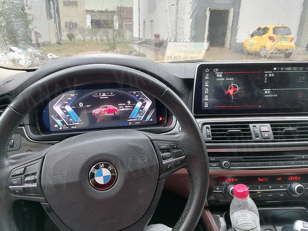 Viknav For BMW 5series F10 F11 GT series GT F07 6series F06 F12 7series F01 F02 (2008-2018) 12.3 inch Newest Speedometer
