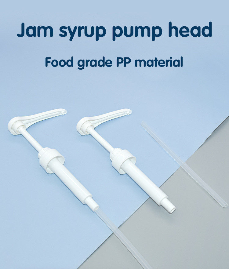 Food Grade 5ml 8ml 10ml Syrup Dispenser Pump Honey / Juice 31-410 Narrow Head
