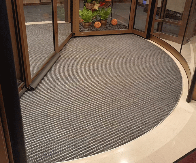Outdoor Aluminum Entry Floor Mat For High-Traffic Areas