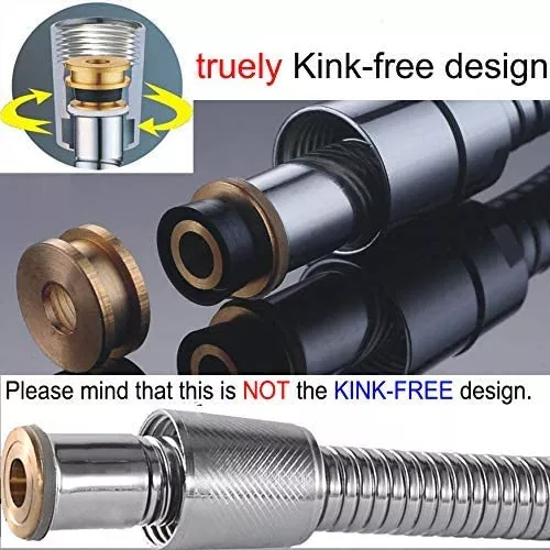 PEX Inner Tube Stainless Steel Shower Hose For High Pressure Bathroom Performance