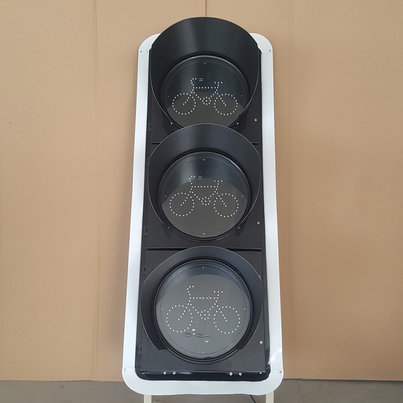 Road Safety Traffic Light 400mm Traffic Signal Light Circle Or Square