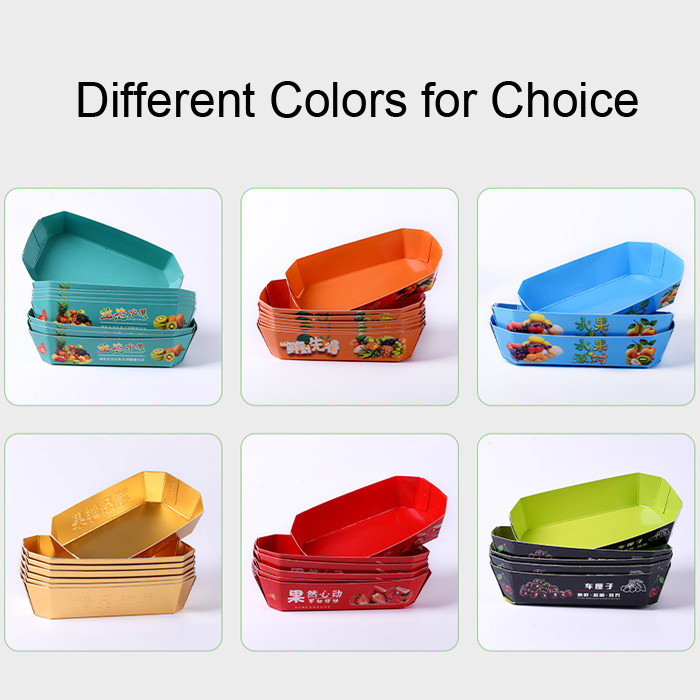 Bakery Corrugated Cardboard Box Trays Food Grade Custom Design