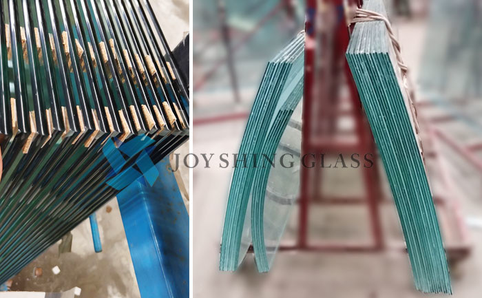 Customized Curved Toughened Laminated GLass