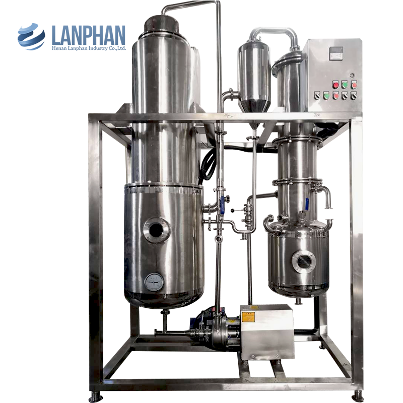 5000l vacuum falling film evaporator