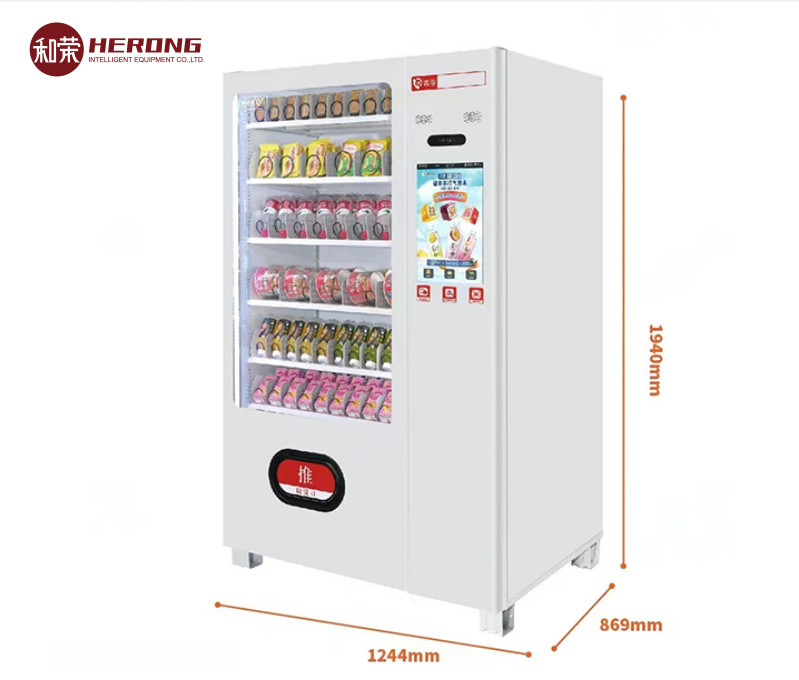 Touch Screen Self Service Kiosk Single Counter Drink Kiosk
