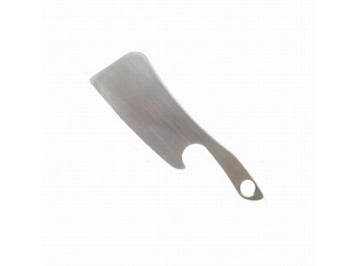 Cool Kitchen Knife Shape Stainless Steel Bottle Opener,Cool innovative design, stainless steel kitchen knife shape