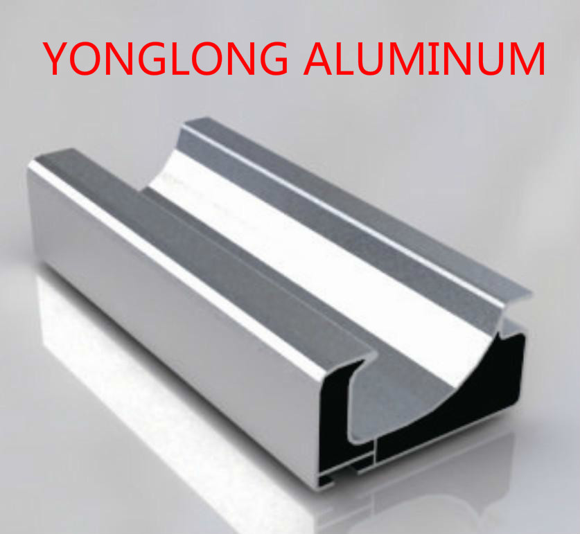 Commercial Aluminum Glass Door Frame Easy Processing And Installation