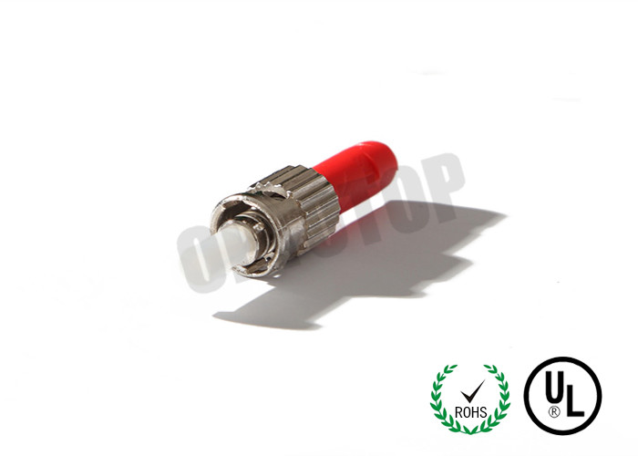 Plug Type Fixed Fiber Optic Variable Attenuator With ST To UPC , High Metal Housing