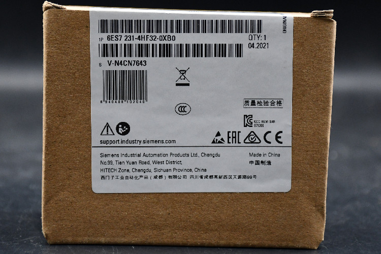 Siemens - PLC I/O Module for use with SIMATIC S7-1200 Series, 100 x 45 x 75 mm, Analogue, Analogue, TM3, 24 V dc
