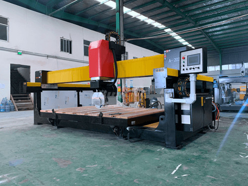 CNC 3 Axis Stone Profile Cutting Machine