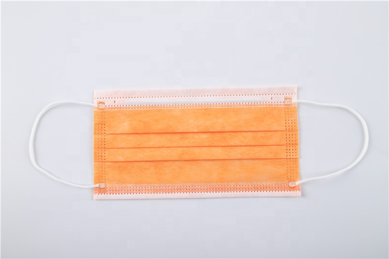 Chinese supplier bright orange mask quality mask wholesale