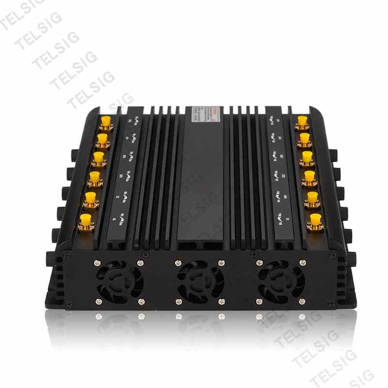 12 Antenna Wireless Signal Jammer For RF Frequency Adjusted Power Waterproof
