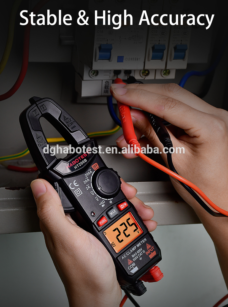 HT200B Clamp Meter Tester