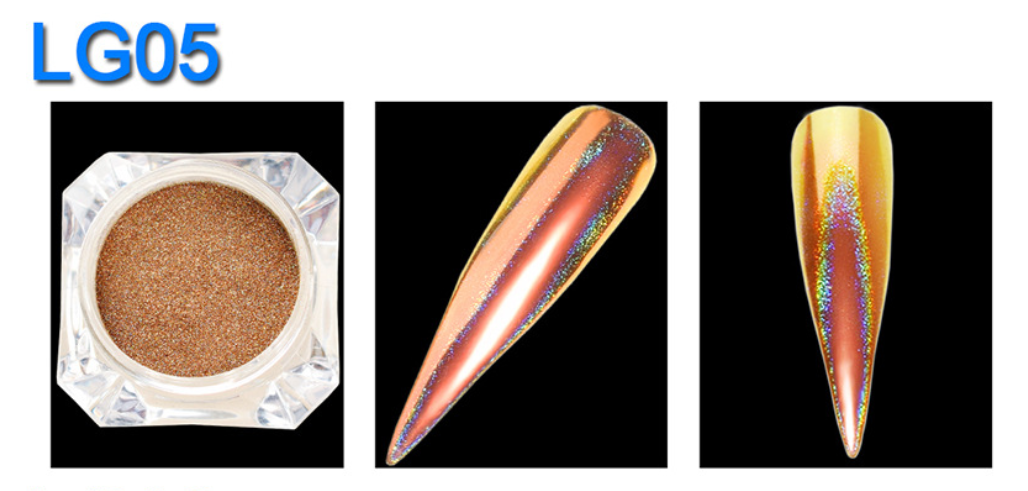OEM/ODM Yes. Holographic Nail Powder for Poleyster Nails High Standar