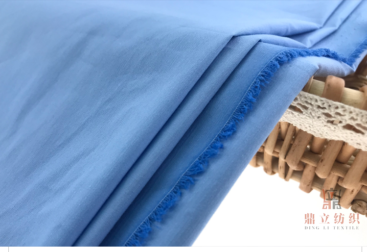 50D Tie Dyed Shirt Poplin Woven Fabric 148cm width Eco Friendly