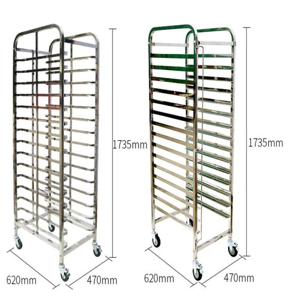 Cheap Price Commercial Stainless Steel Baking Tray Trolley/Wholesale Kitchen