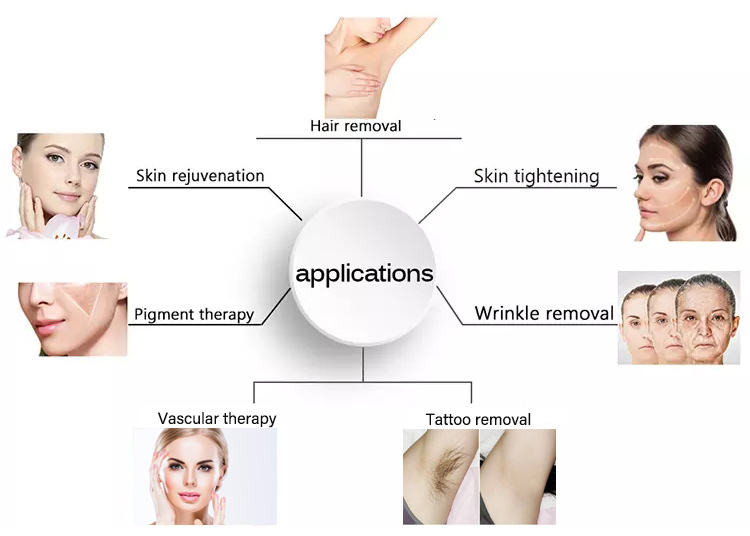 2500W 3in1 OPT IPL RF Nd Yag Laser Tattoo Removal Machine