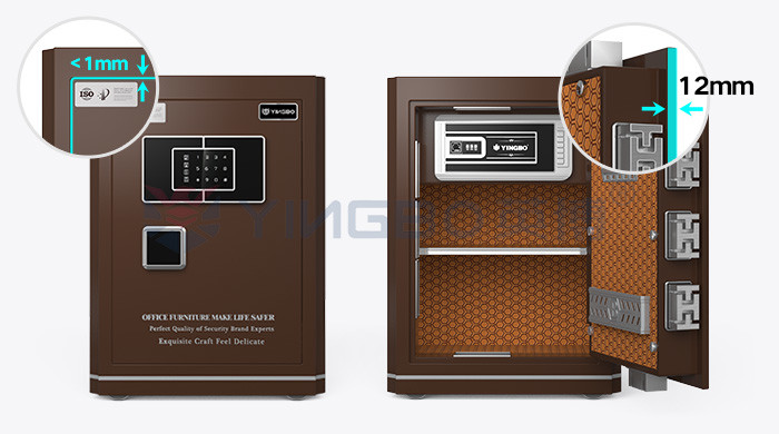 Digital Fingerprint Lock Home Safe Box H580mm