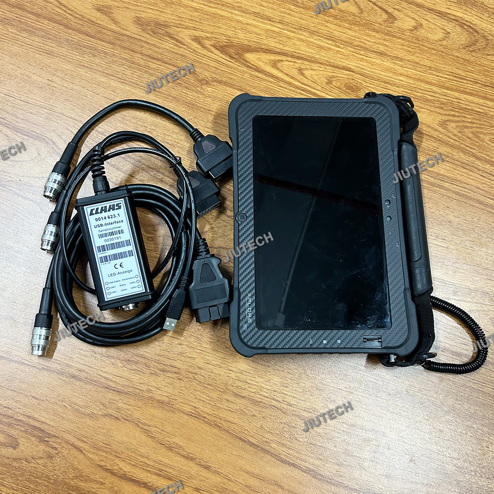 Agricultural Machinery Diagnostic Scanner Claas Canusb Cds 7.5.1 Metadiag Webtic Class Scanner Tools+Xplore tablet
