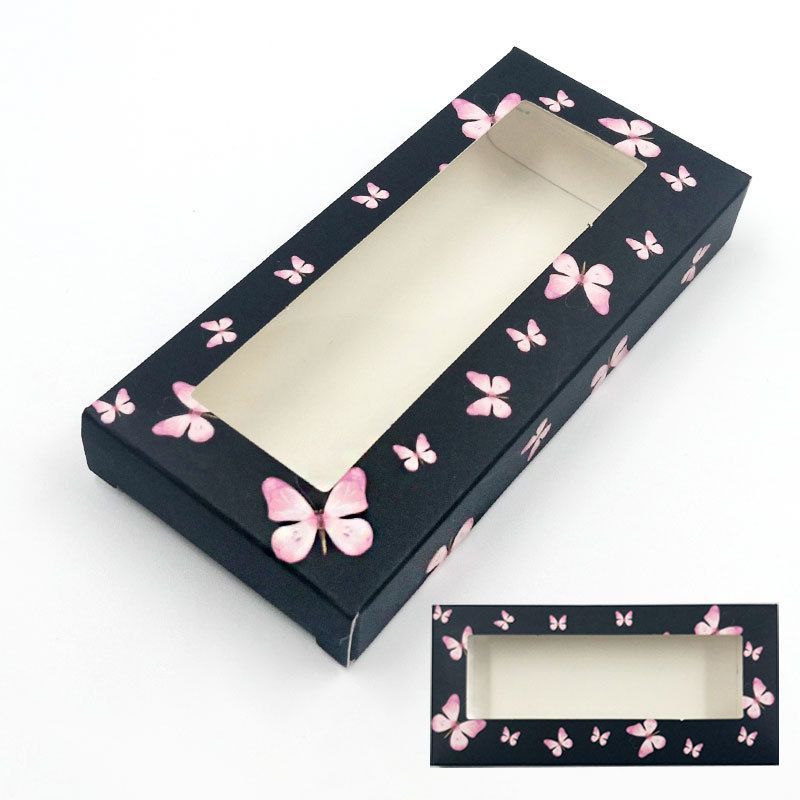China Supplies OEM Wholesale High Quality Luxury Pink Paper Custom False Eyelashes Eyelash Lash False Nail Cardboard Magnet Packaging Packing Gift Cosmetic Box