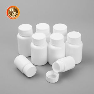 100ml 120ml 150ml White Plastic Pill Bottle With Screw Top