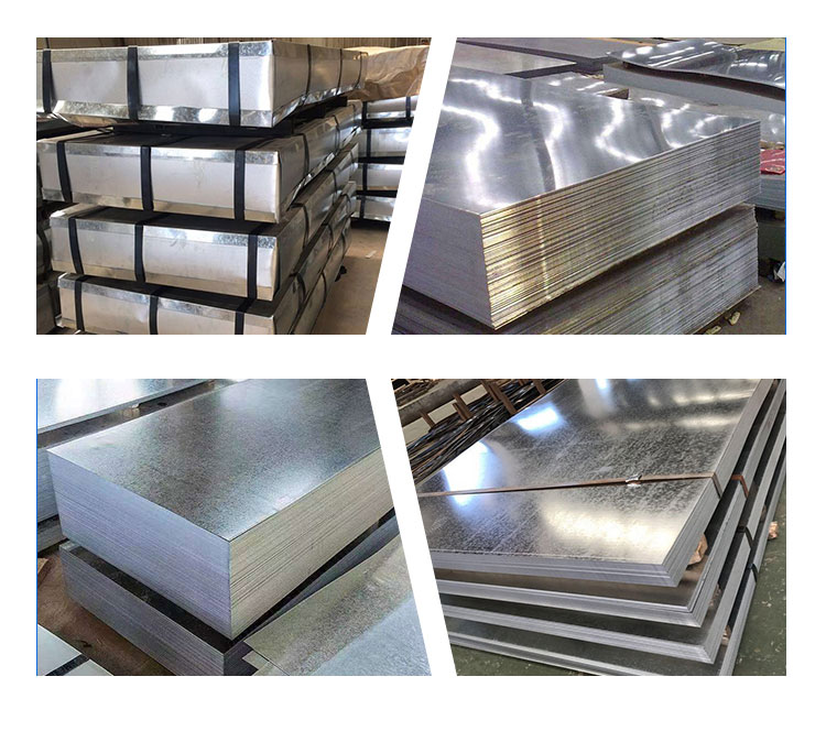 0.2mm Thickness Galvanized Steel Sheet ASTM A792 Hot Dipped For Decorative Materials