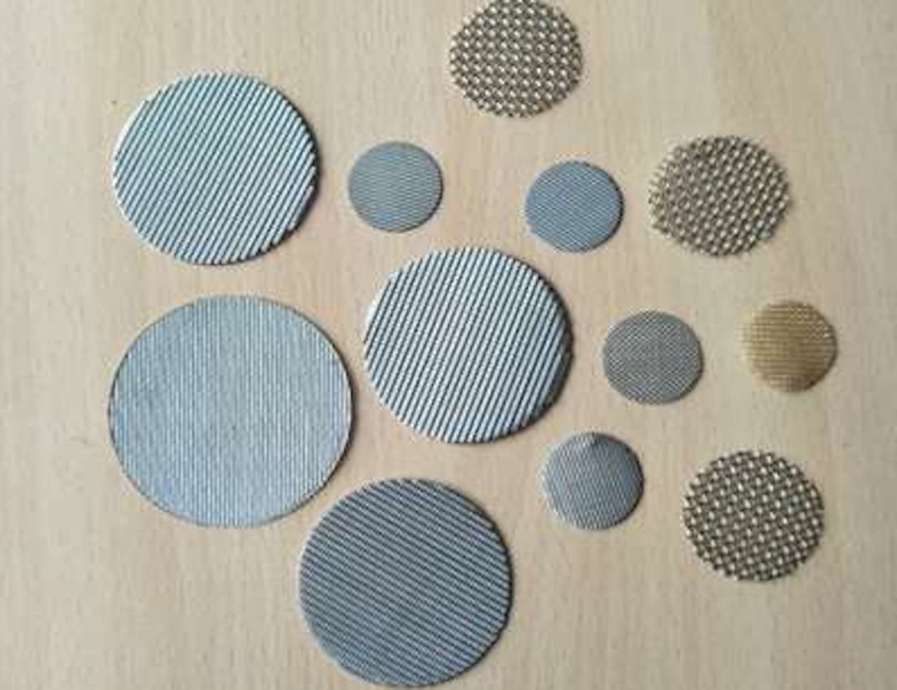 Wear Resistance 5mm 100 Mesh Filter Screen 600mm Stainless Steel Edge Filter