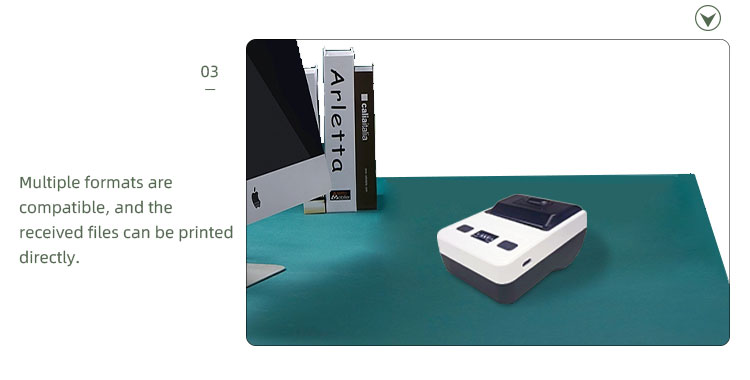 Wireless Bluetooth 58mm Thermal Printer for Android Phone and Tablet